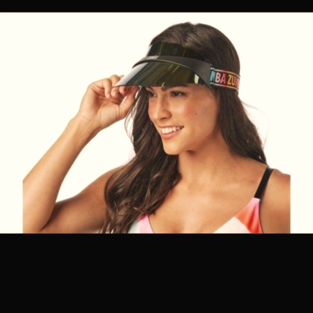 Black Visor Cap New